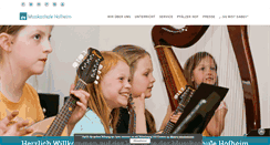 Desktop Screenshot of die-musikschule-hofheim.de